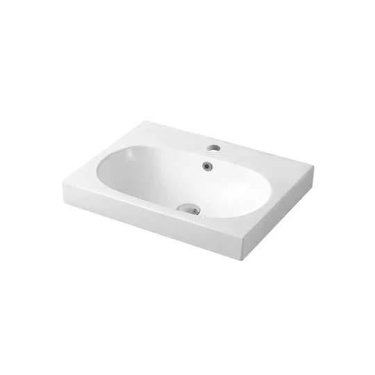 In Countertop Ceramic Basin