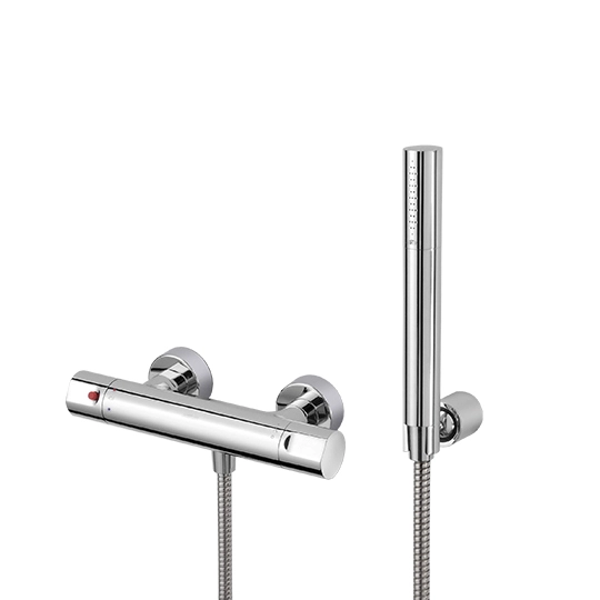 Thermostatic Shower Mixer W/Hose