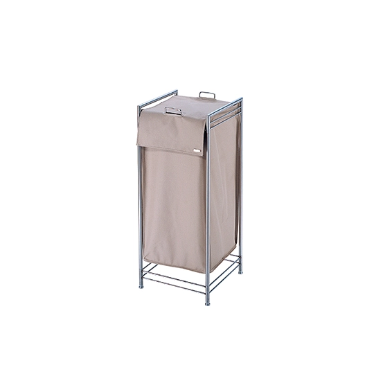 Laundry Hamper with Canvas Bag (Khaki)