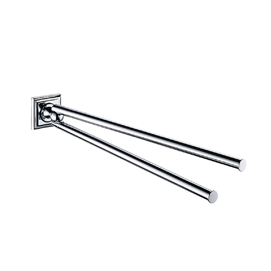 Swivel Double Towel Bar (450mm)