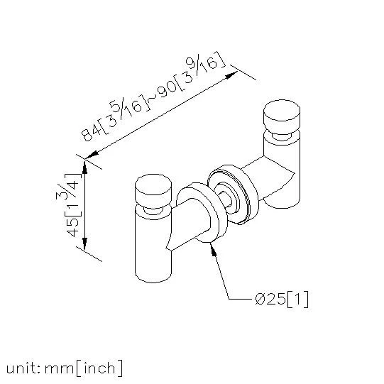 bathroom accessories dimensions