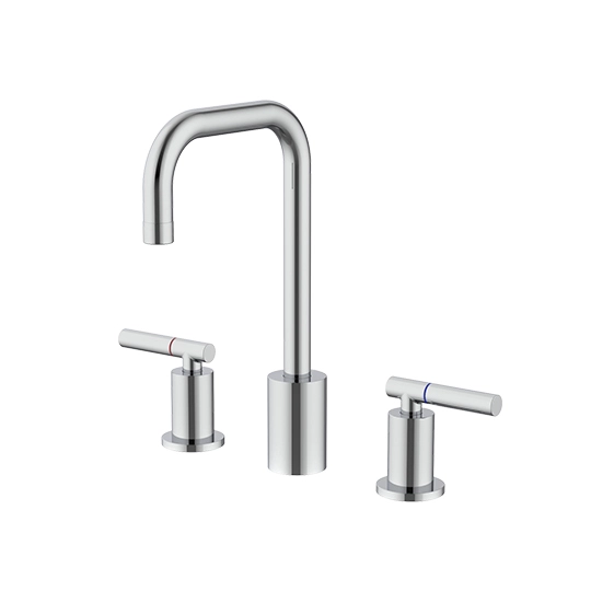 Two-Handle Wall-Mounted Basin Faucet