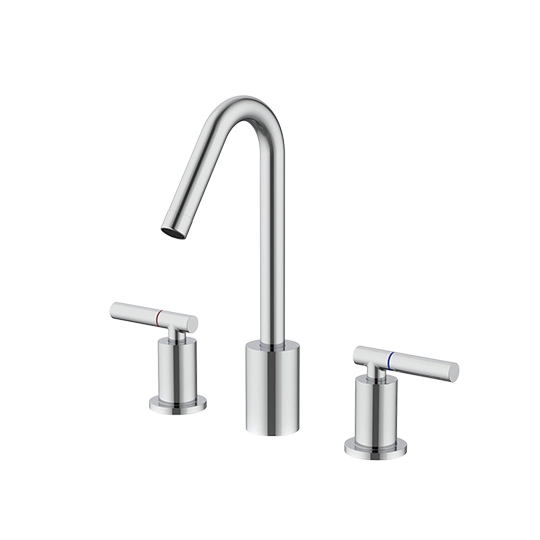 Two-Handle Wall-Mounted Basin Faucet