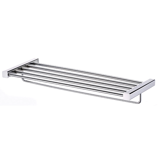 Bath Towel Rack W/Rail