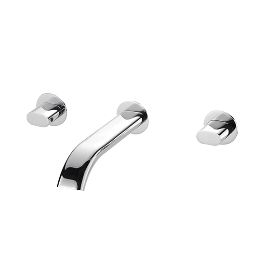 Two-Handle Wall-Mounted Bath Mixer